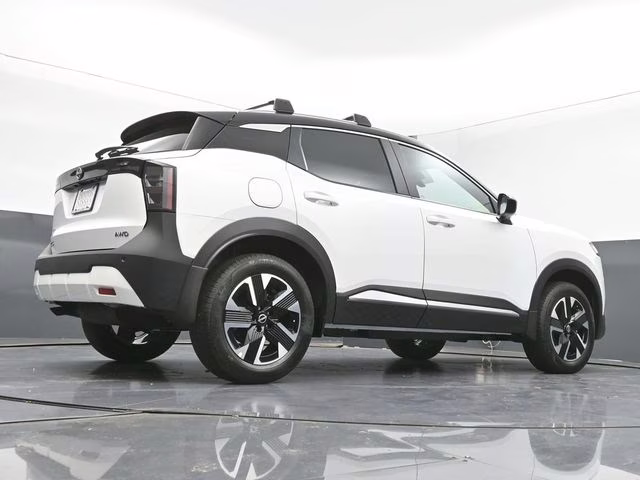2026 Aspen White/Super Black Nissan Kicks SV AWD SUV