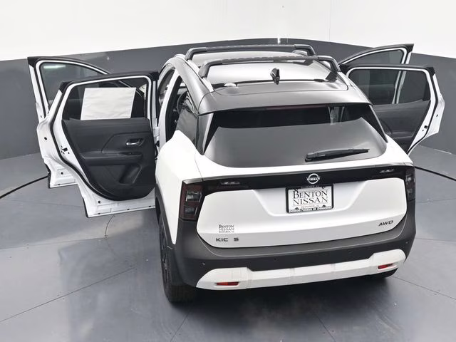 2026 Aspen White/Super Black Nissan Kicks SV AWD SUV