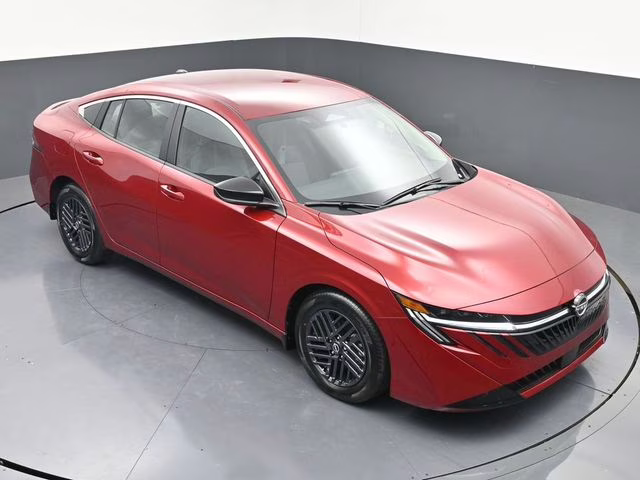 2026 Scarlet Ember Tintcoat Nissan Sentra SV FWD Sedan