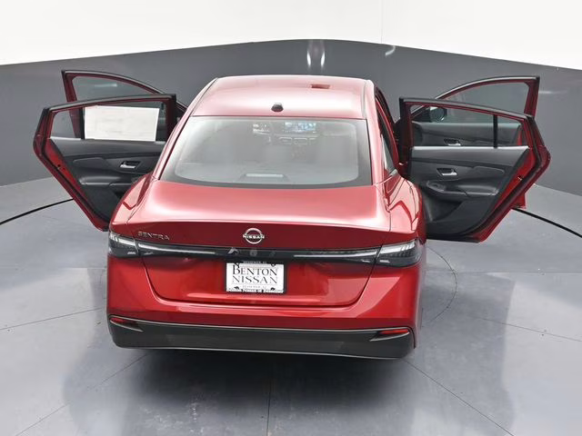 2026 Scarlet Ember Tintcoat Nissan Sentra SV FWD Sedan