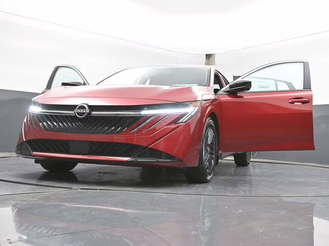 2026 Scarlet Ember Tintcoat Nissan Sentra SV FWD Sedan