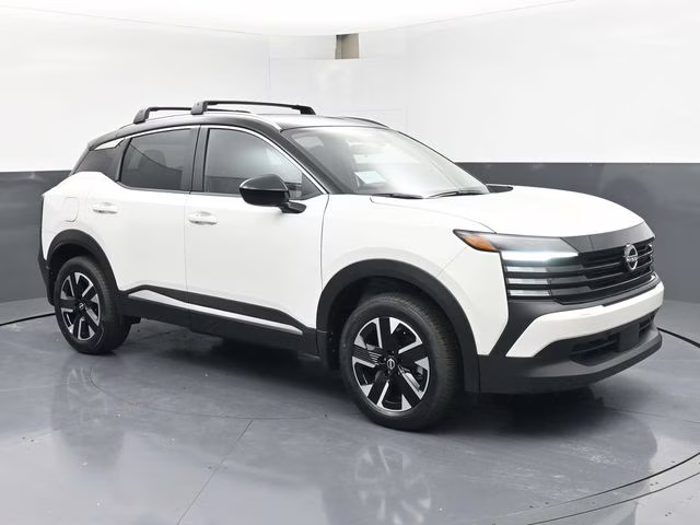 2026 Aspen White/Super Black Nissan Kicks SV AWD SUV