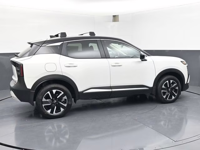 2026 Aspen White/Super Black Nissan Kicks SV AWD SUV