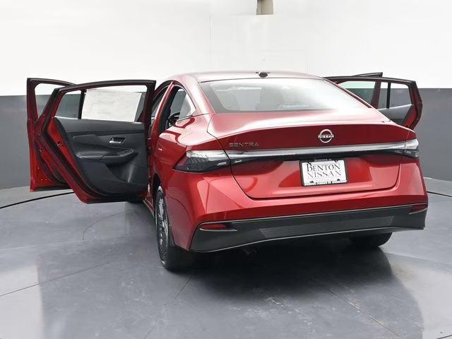 2026 Scarlet Ember Tintcoat Nissan Sentra SV FWD Sedan