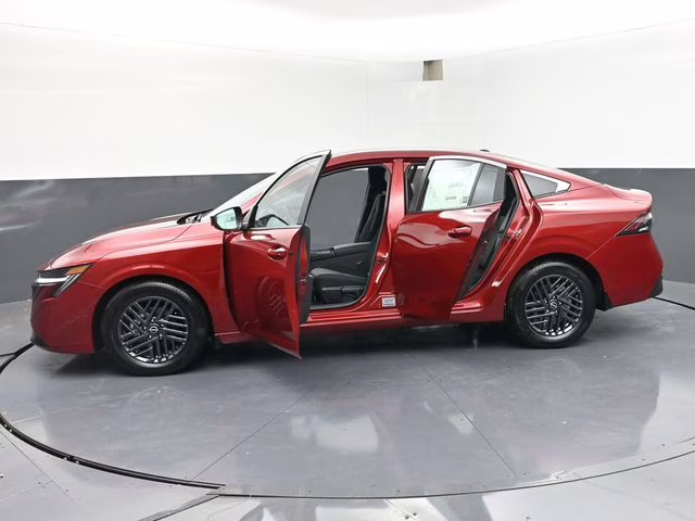 2026 Scarlet Ember Tintcoat Nissan Sentra SV FWD Sedan