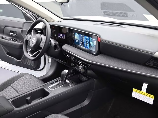 2026 Aspen White/Super Black Nissan Kicks SV AWD SUV