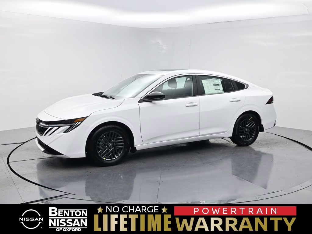 2026 Fresh Powder Nissan Sentra SV FWD Sedan