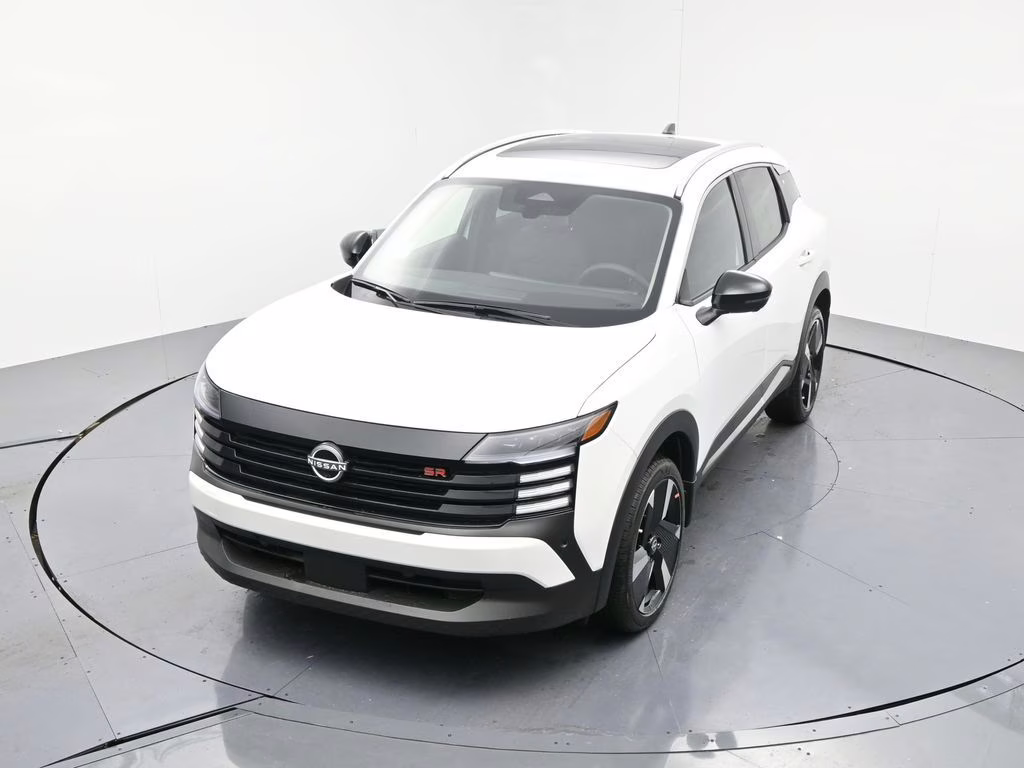 2026 Aspen White Tricoat Nissan Kicks SR FWD SUV