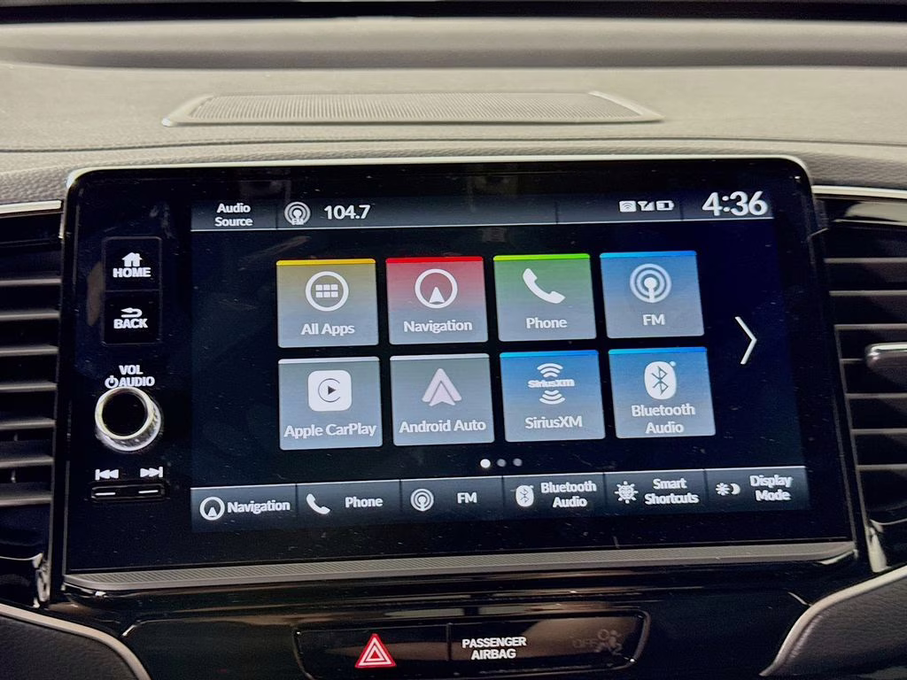 2026 Platinum White Pearl Honda Ridgeline Black Edition AWD Truck