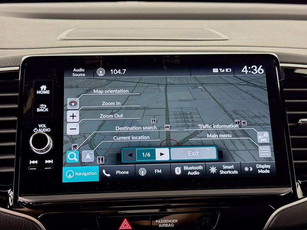 2026 Platinum White Pearl Honda Ridgeline Black Edition AWD Truck