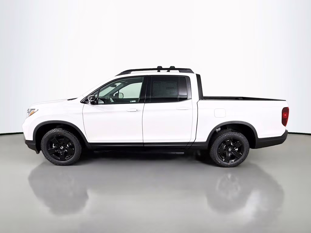 2026 Platinum White Pearl Honda Ridgeline Black Edition AWD Truck