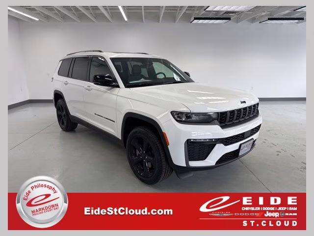 2026 Bright White Clearcoat Jeep Grand Cherokee L Limited 4X4 SUV