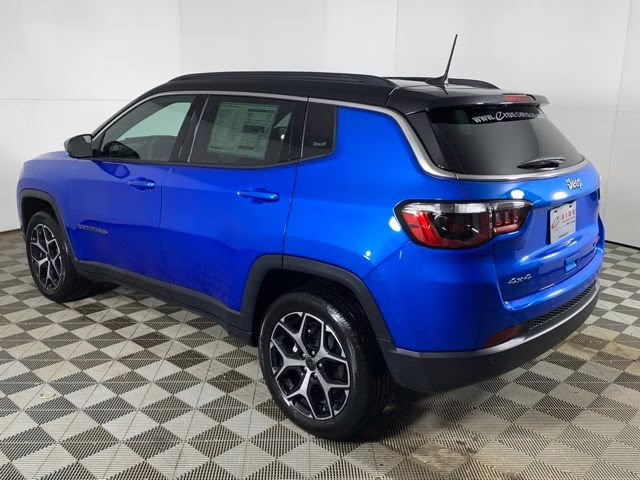 2026 Hydro Blue Pearlcoat Jeep Compass Limited 4X4 SUV