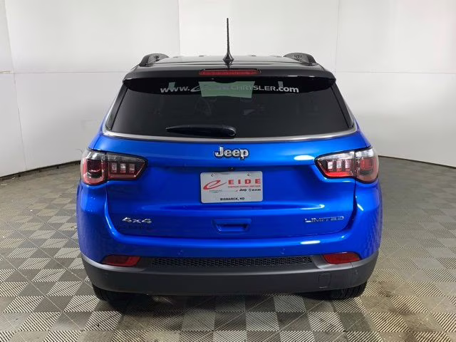 2026 Hydro Blue Pearlcoat Jeep Compass Limited 4X4 SUV