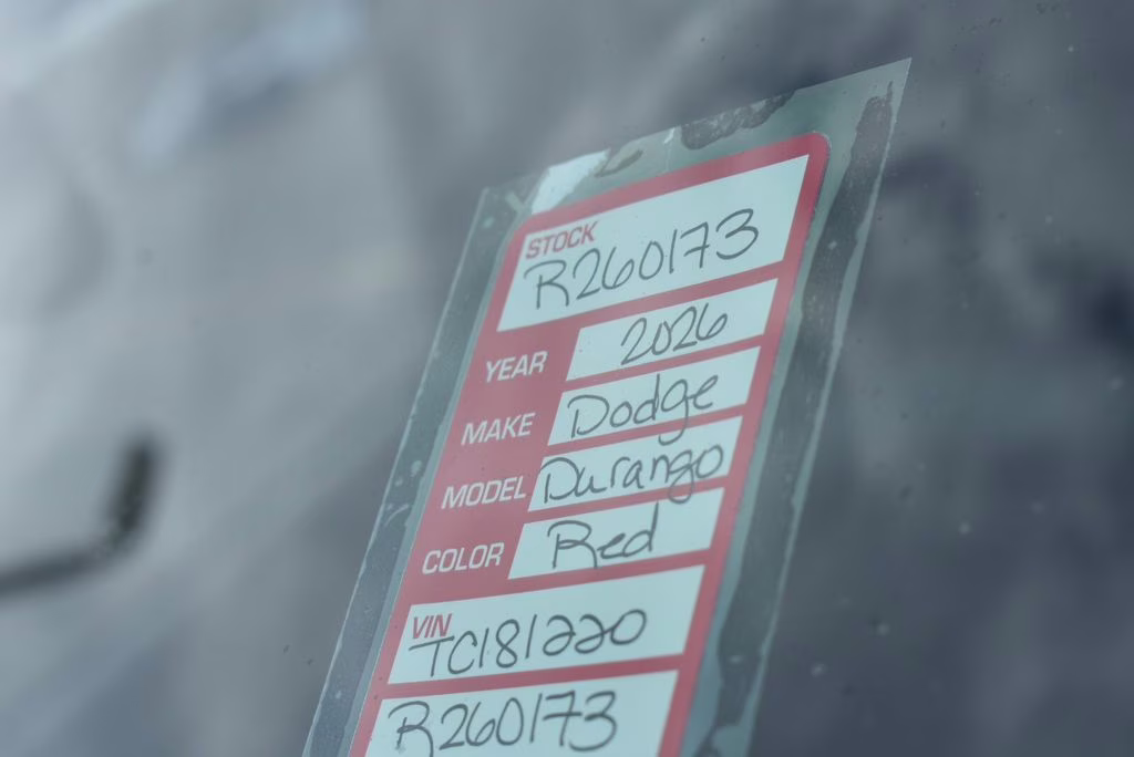 2026 Octane Red Pearlcoat Dodge Durango GT HEMI V8 AWD SUV