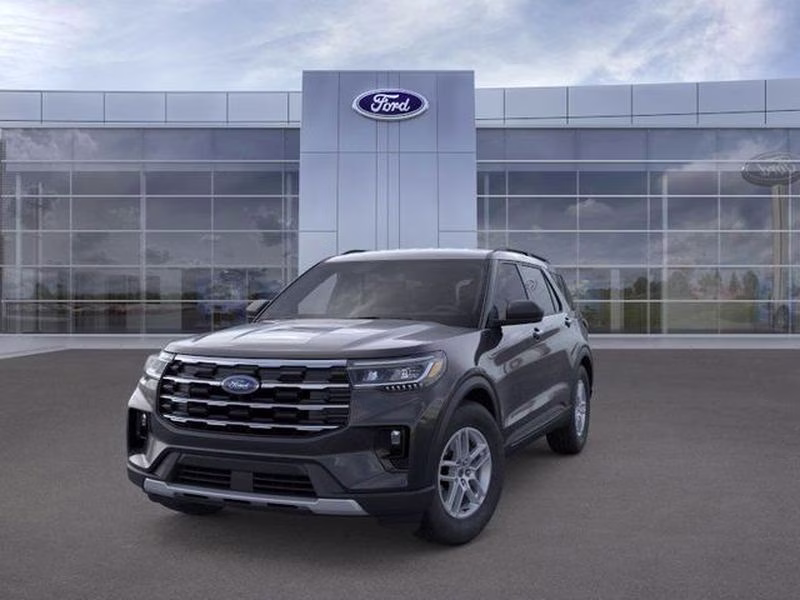 2026 Agate Black Metallic Ford Explorer Active w/200A Pkg RWD SUV