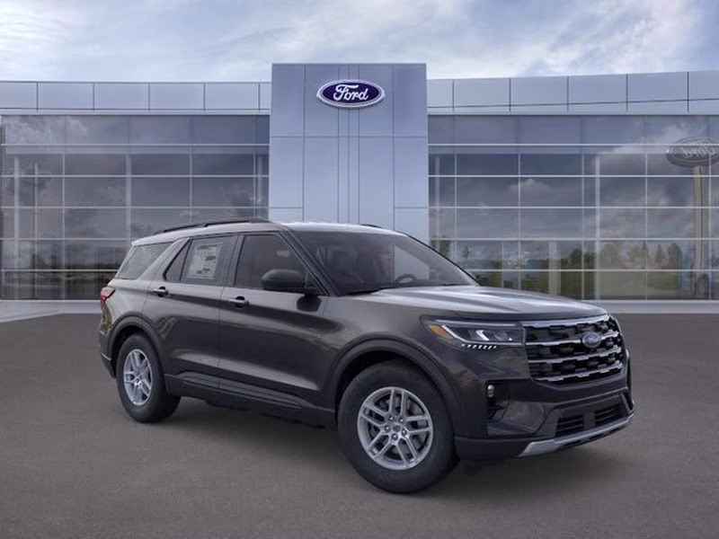2026 Agate Black Metallic Ford Explorer Active w/200A Pkg RWD SUV