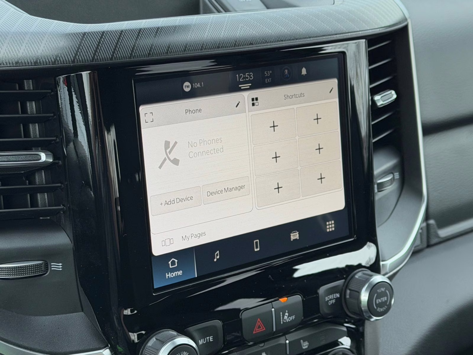 2026 Granite Crystal Metallic Clearcoat Ram 1500 Big Horn/Lone Star 4X4 Truck