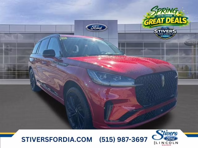 2026 Red Carpet Tinted Clearcoat Lincoln Aviator Reserve AWD SUV