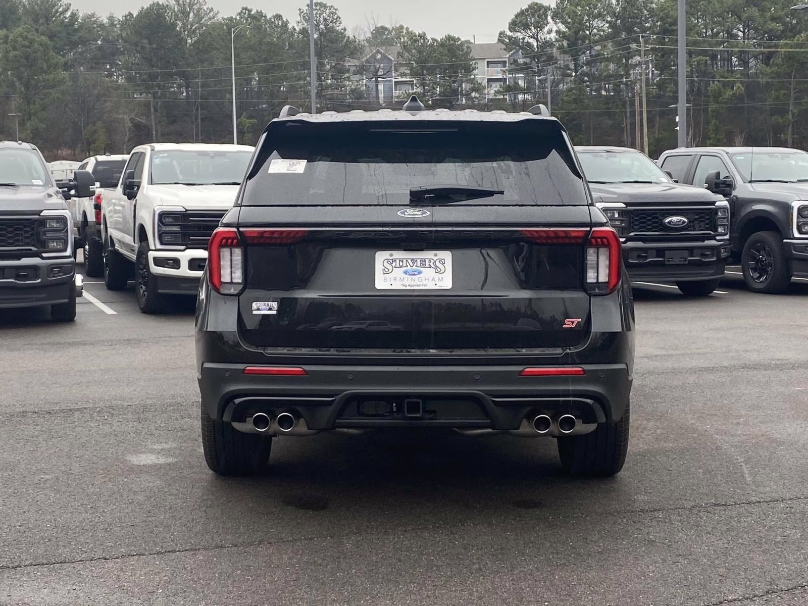 2026 Black Metallic Ford Explorer ST 4X4 SUV