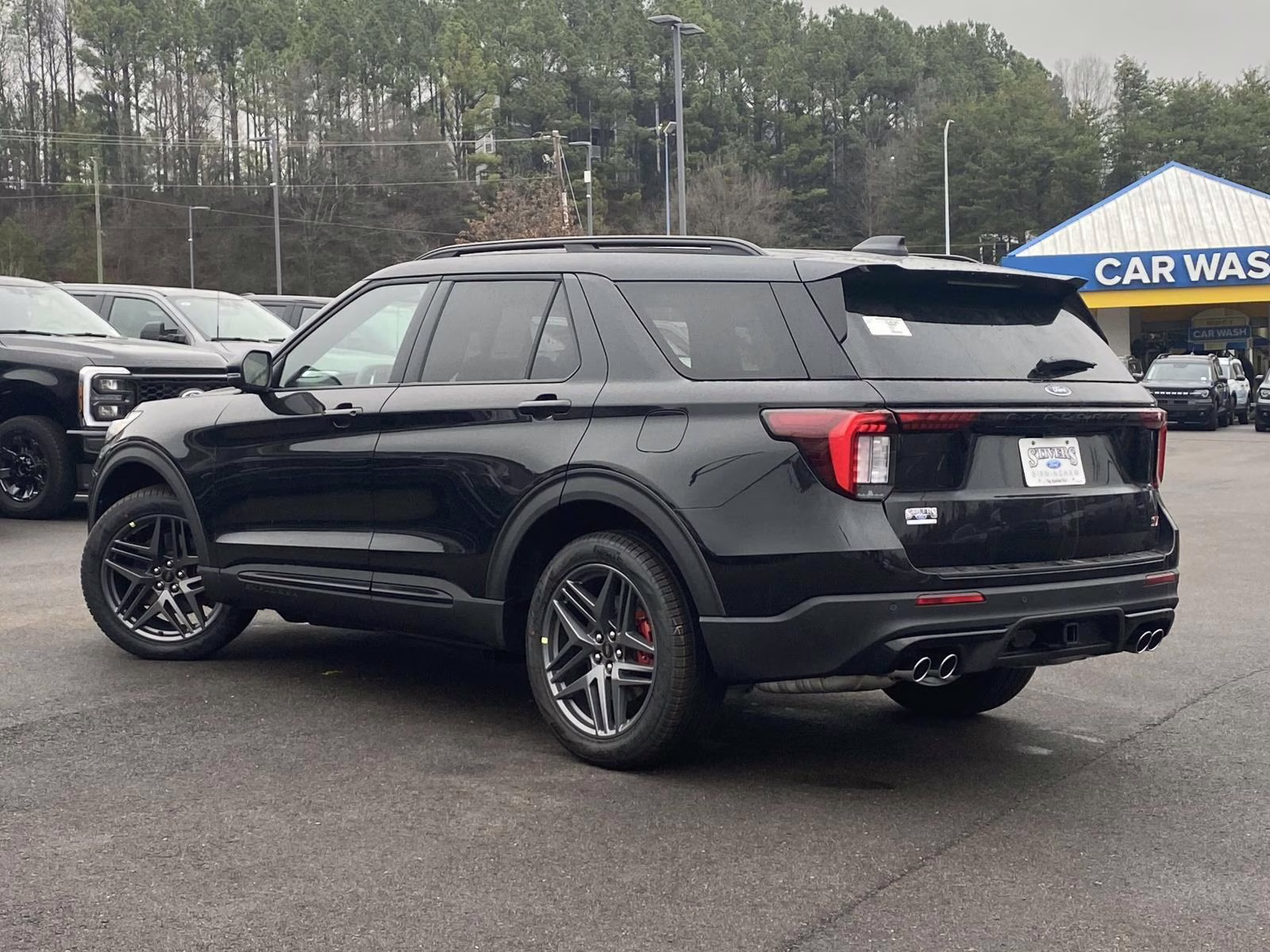 2026 Black Metallic Ford Explorer ST 4X4 SUV