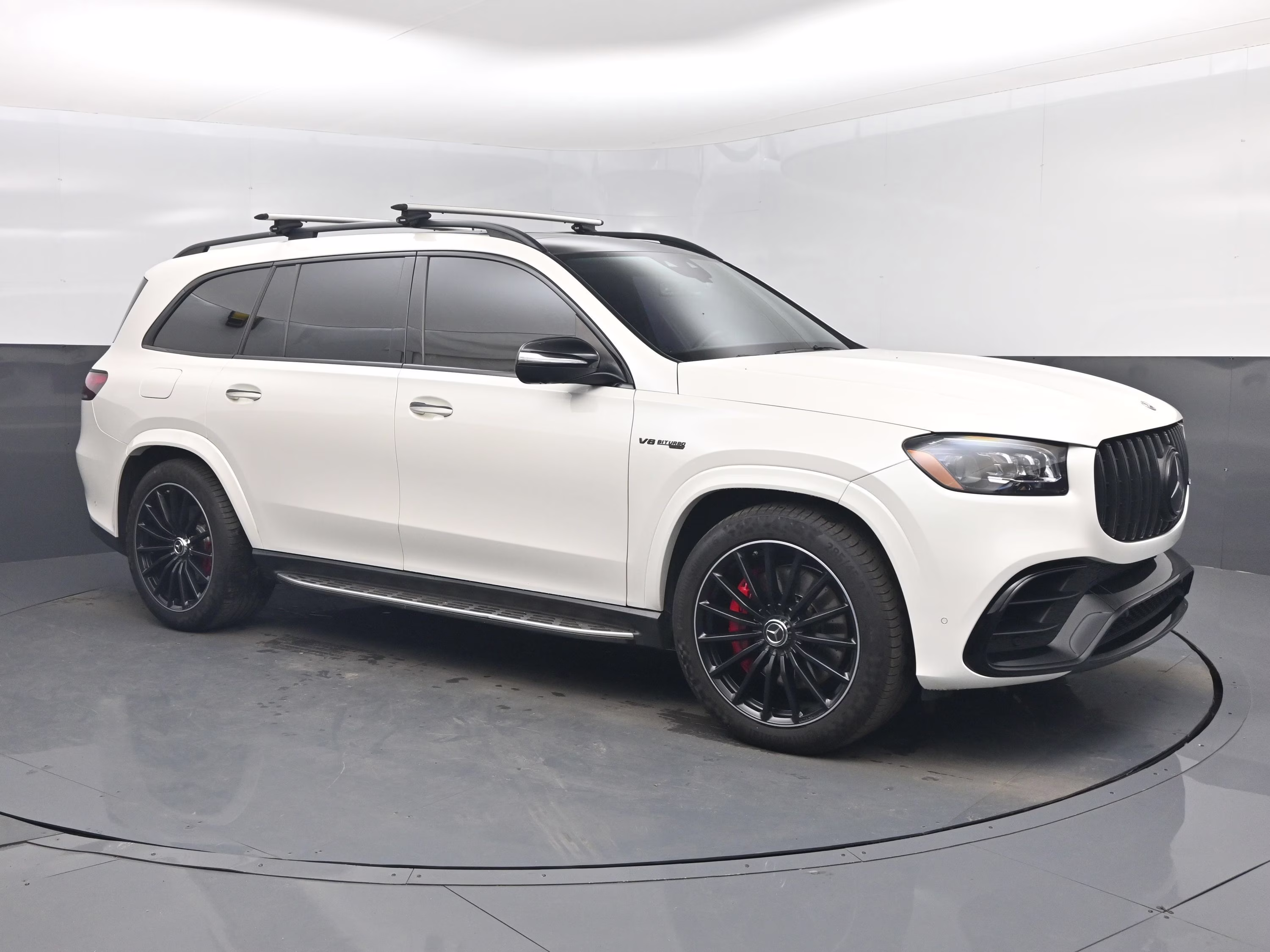 2021 White Mercedes-Benz GLS GLS 63 AMG AWD SUV