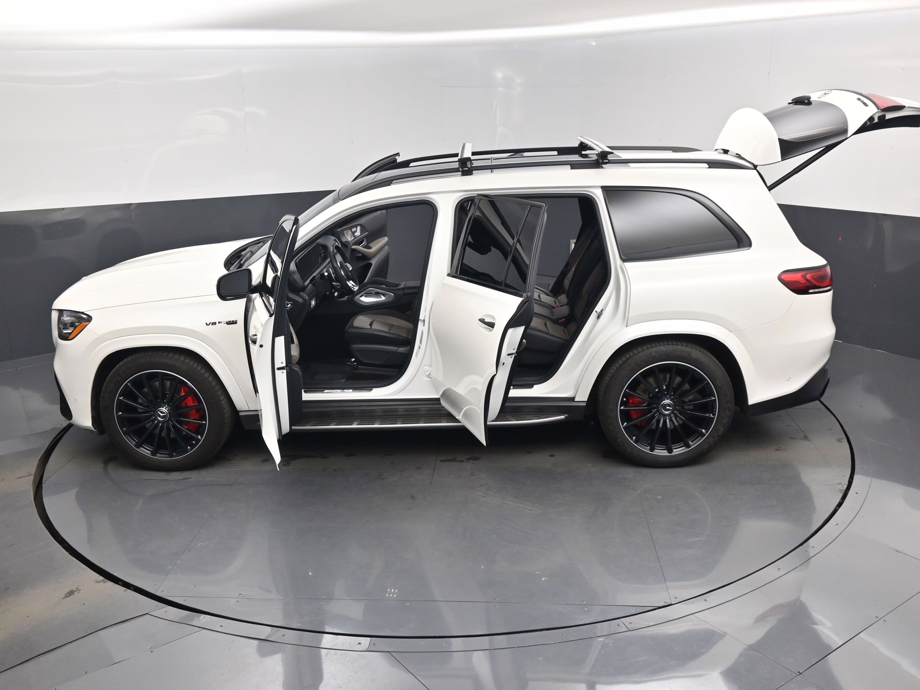 2021 White Mercedes-Benz GLS GLS 63 AMG AWD SUV