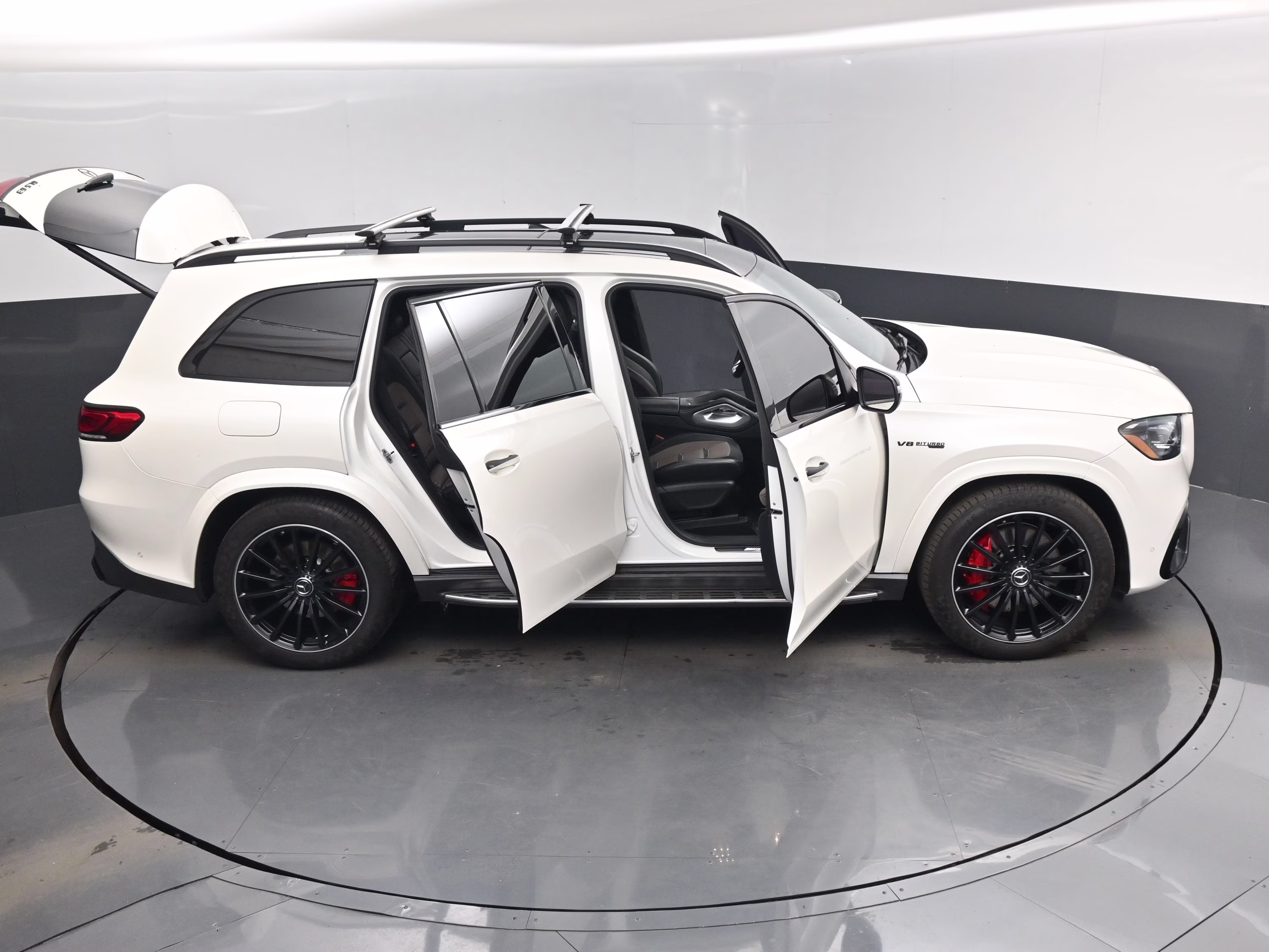 2021 White Mercedes-Benz GLS GLS 63 AMG AWD SUV