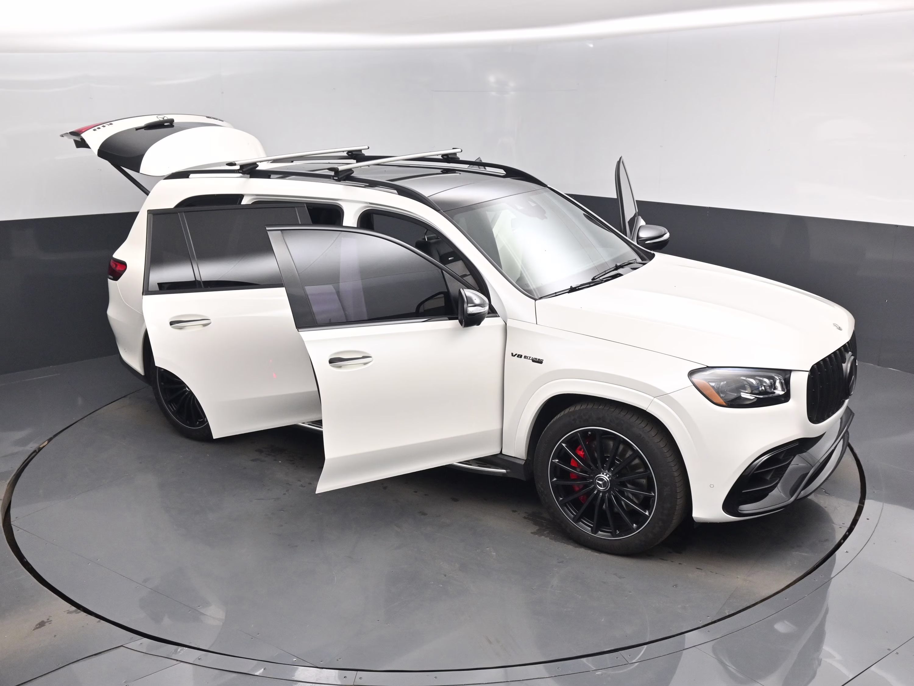 2021 White Mercedes-Benz GLS GLS 63 AMG AWD SUV