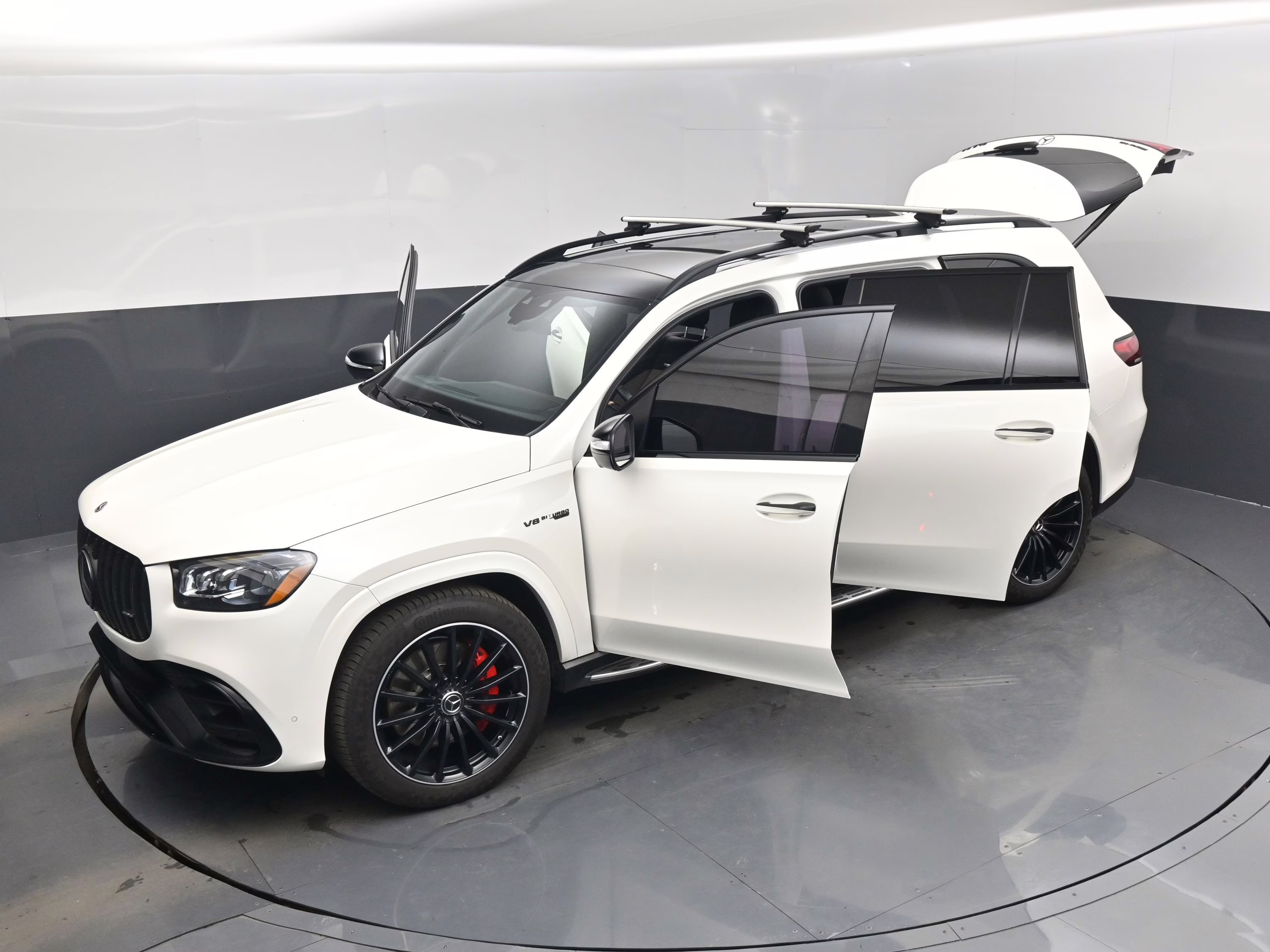 2021 White Mercedes-Benz GLS GLS 63 AMG AWD SUV