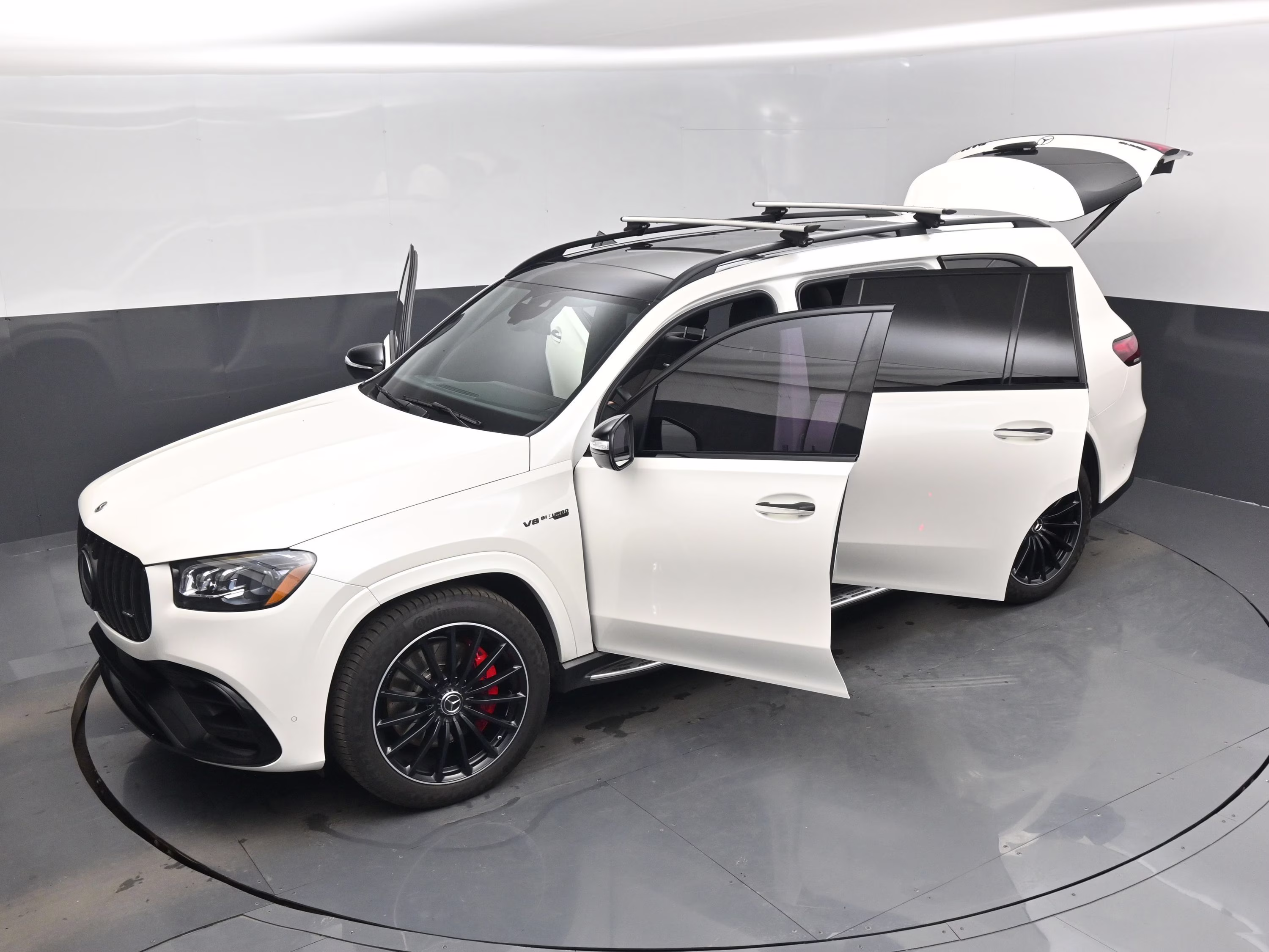 2021 White Mercedes-Benz GLS GLS 63 AMG AWD SUV