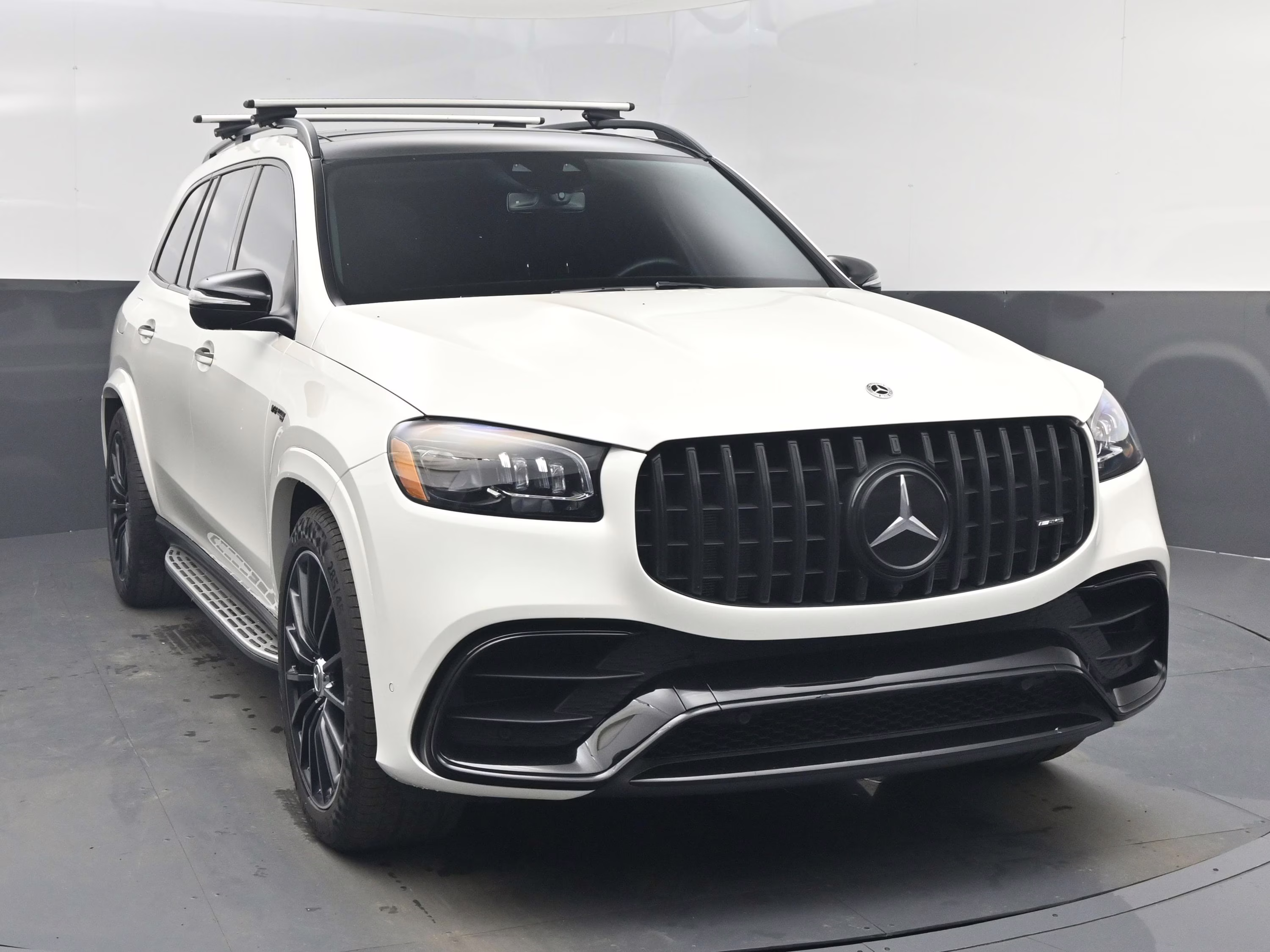 2021 White Mercedes-Benz GLS GLS 63 AMG AWD SUV