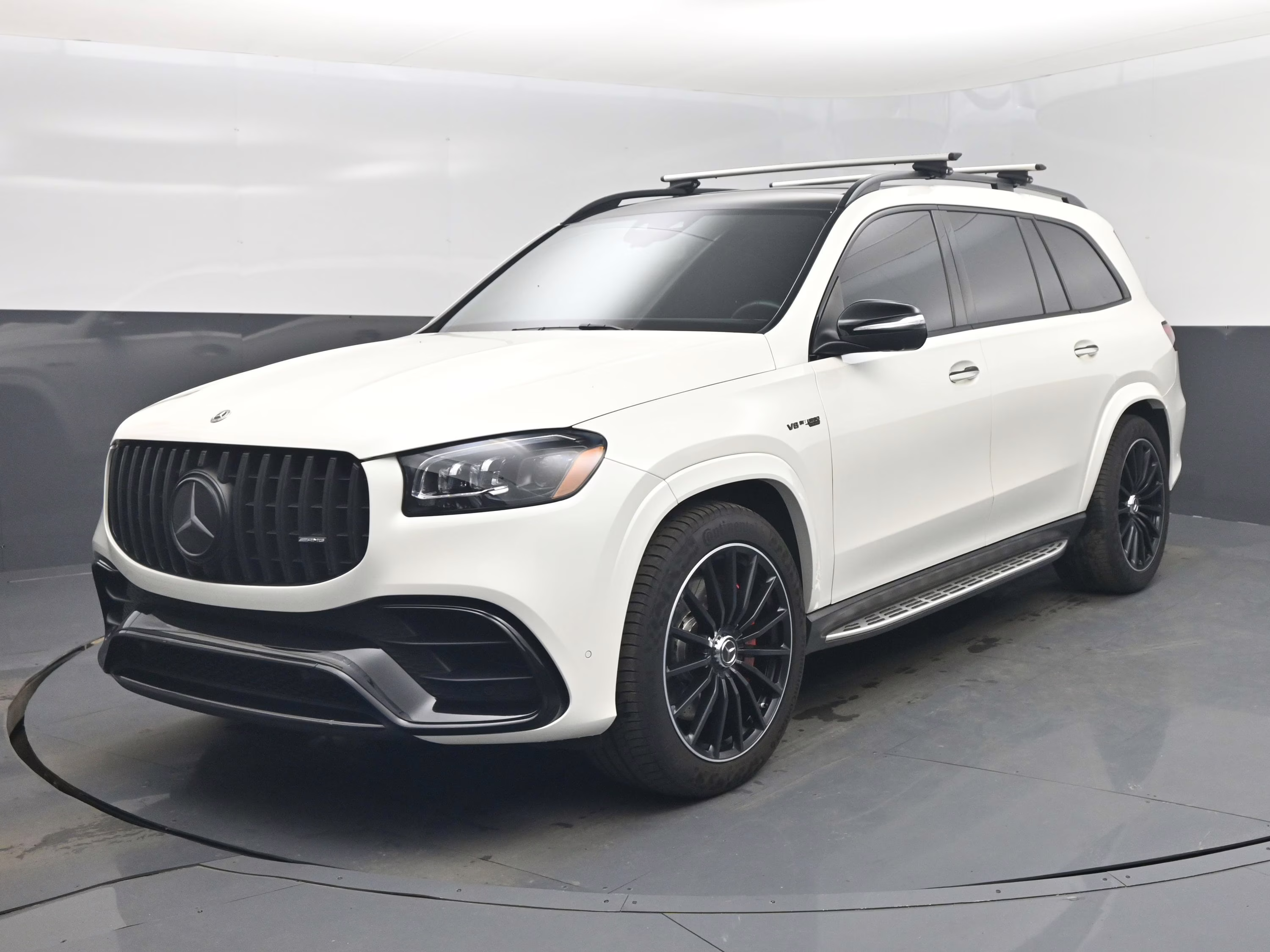 2021 White Mercedes-Benz GLS GLS 63 AMG AWD SUV