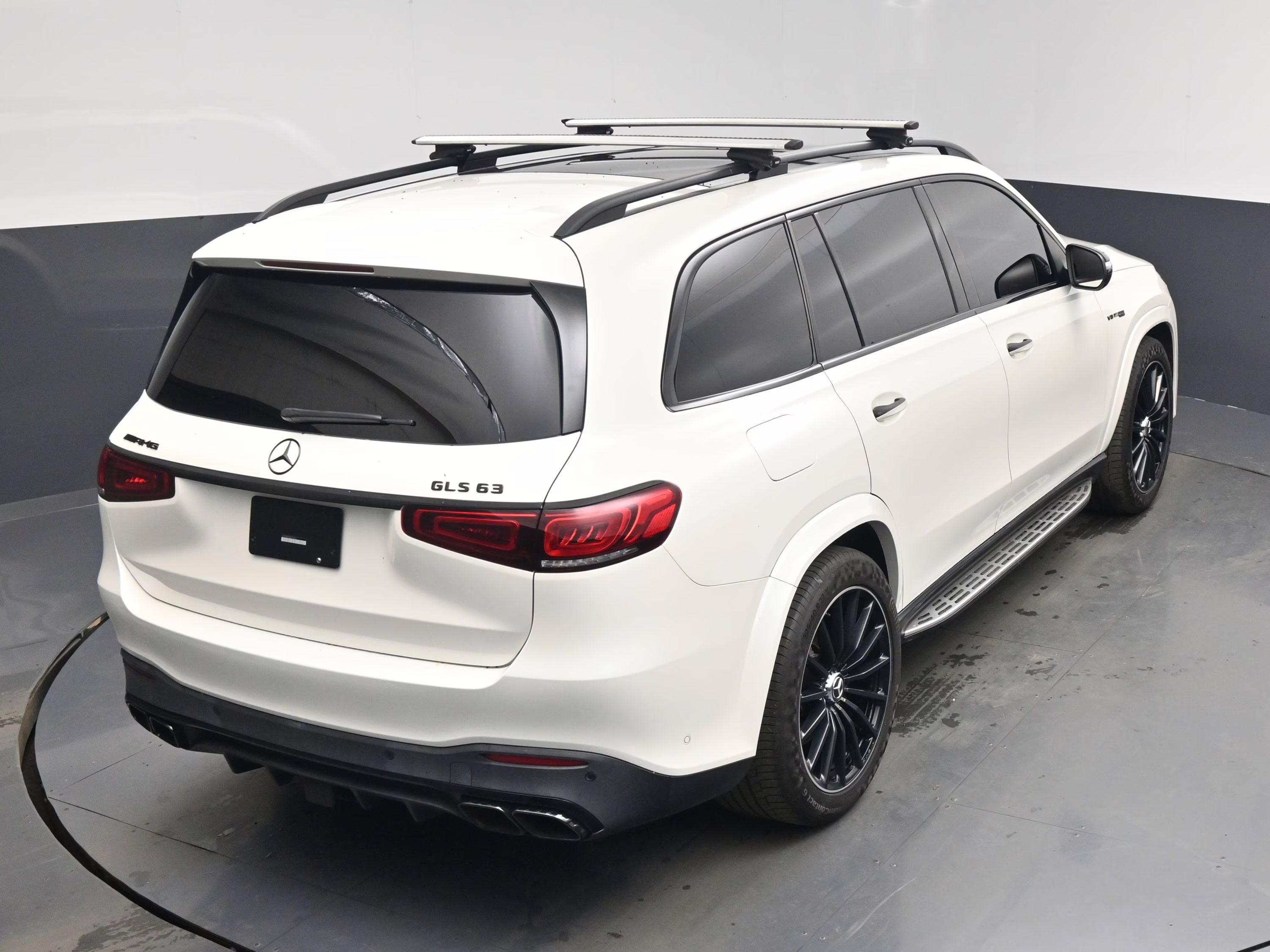 2021 White Mercedes-Benz GLS GLS 63 AMG AWD SUV