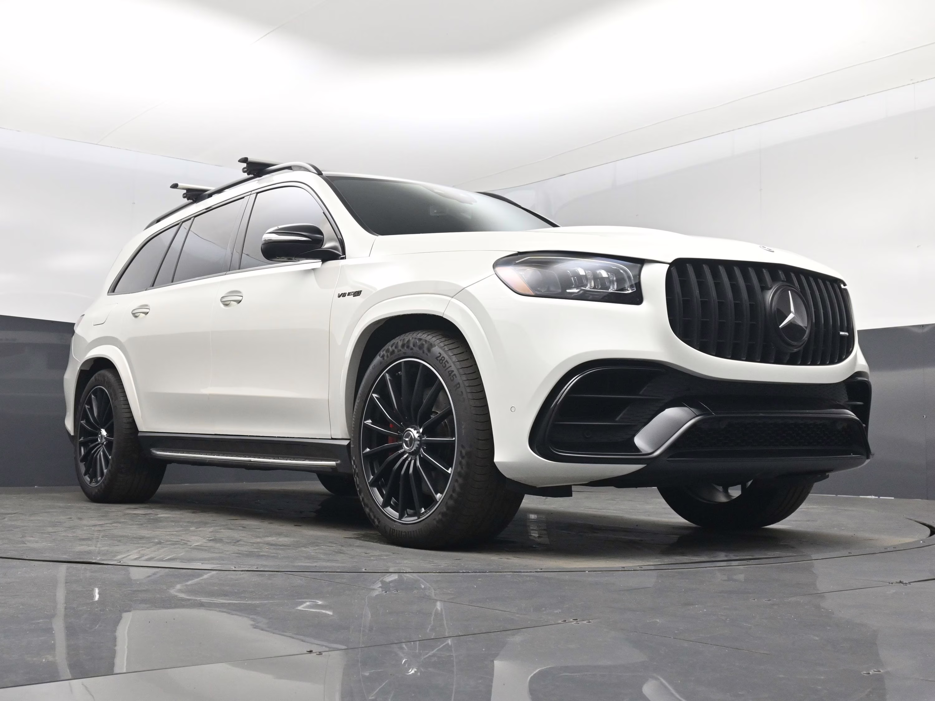 2021 White Mercedes-Benz GLS GLS 63 AMG AWD SUV