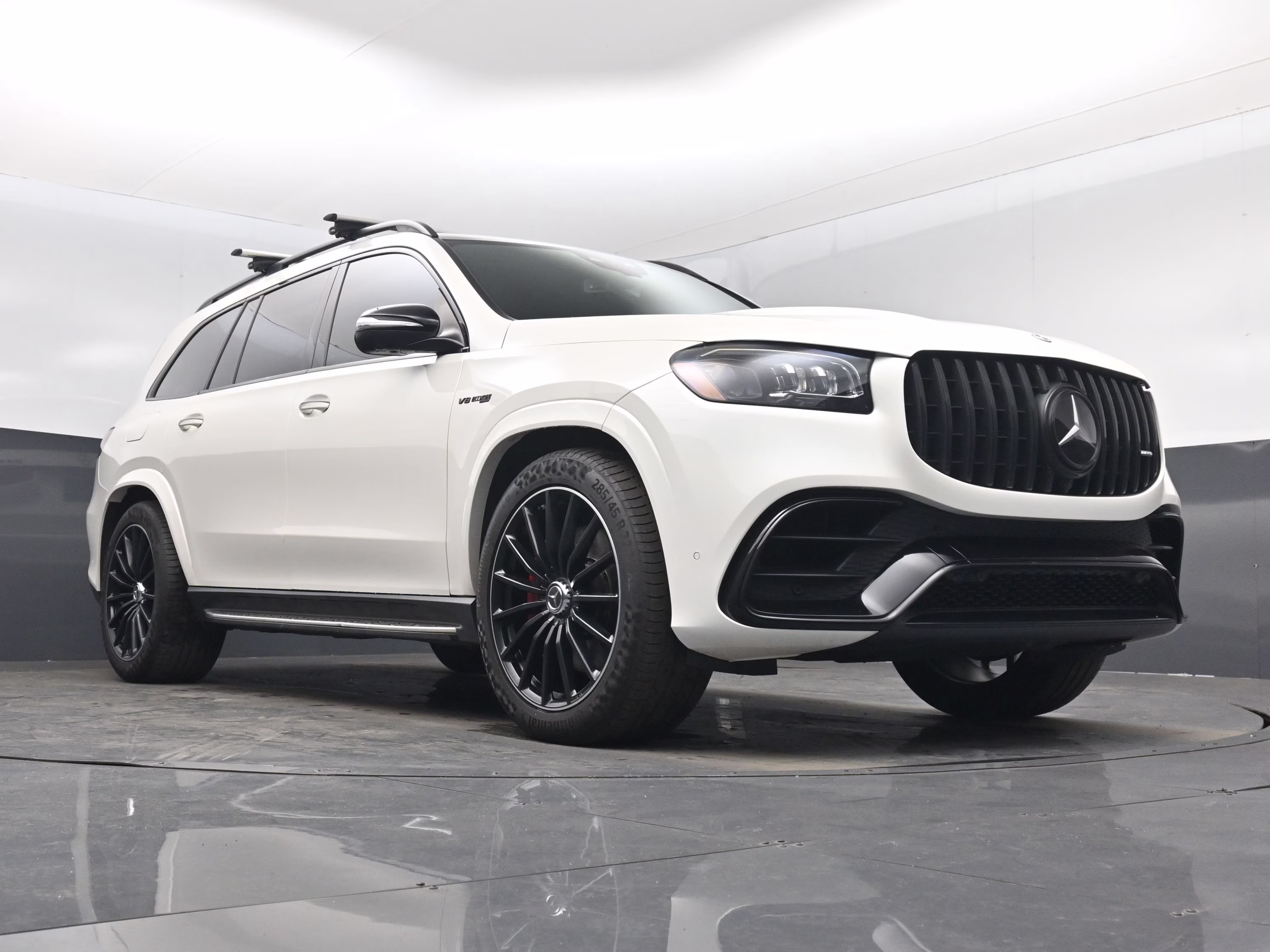 2021 White Mercedes-Benz GLS GLS 63 AMG AWD SUV