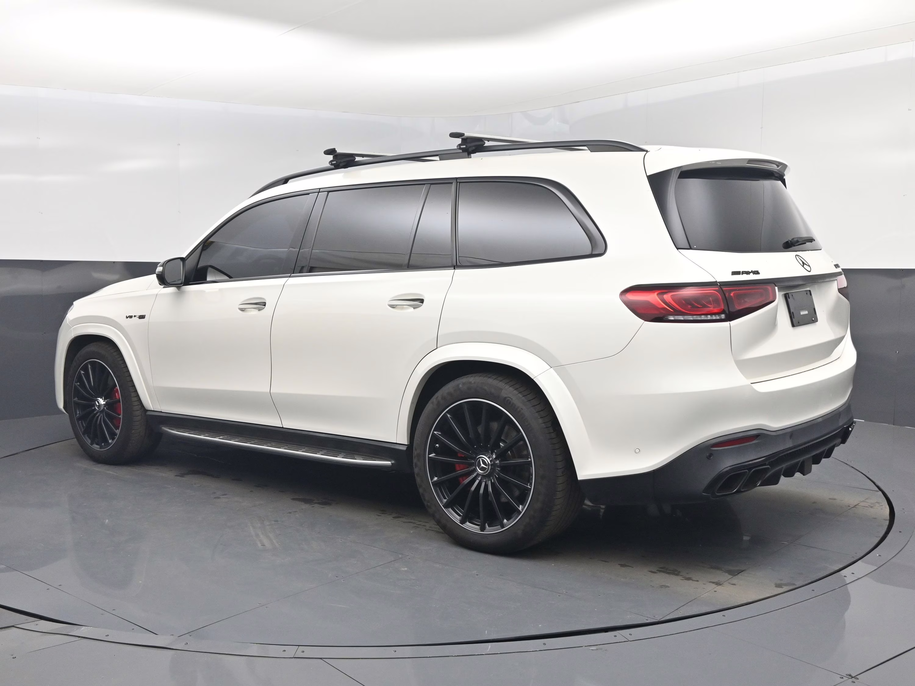 2021 White Mercedes-Benz GLS GLS 63 AMG AWD SUV