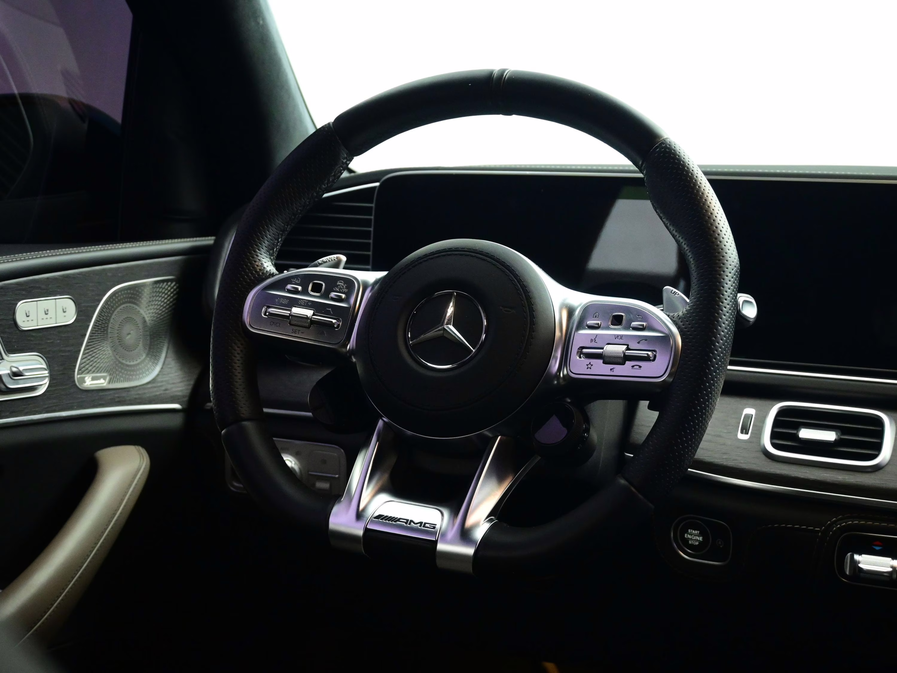 2021 White Mercedes-Benz GLS GLS 63 AMG AWD SUV