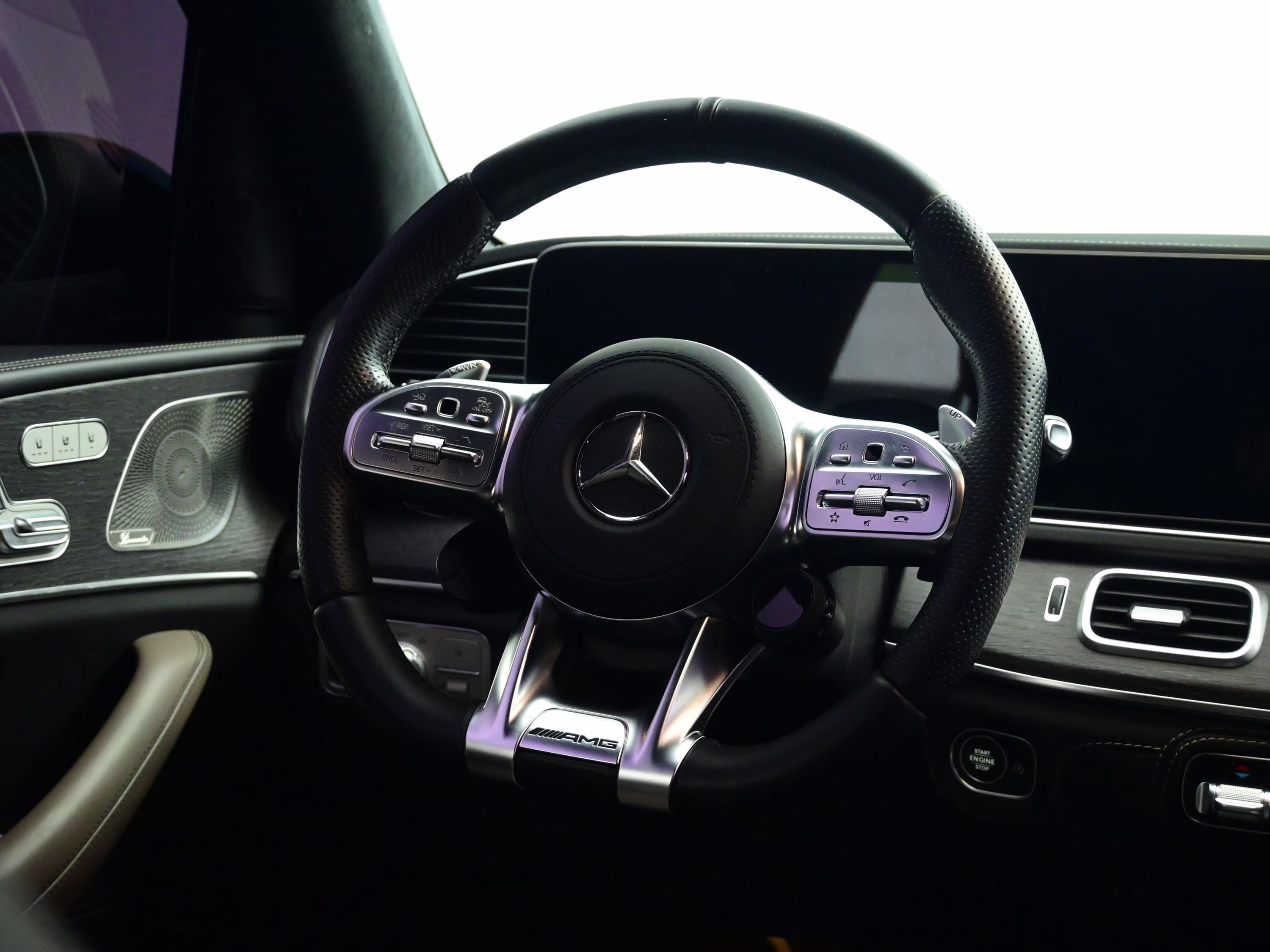 2021 White Mercedes-Benz GLS GLS 63 AMG AWD SUV