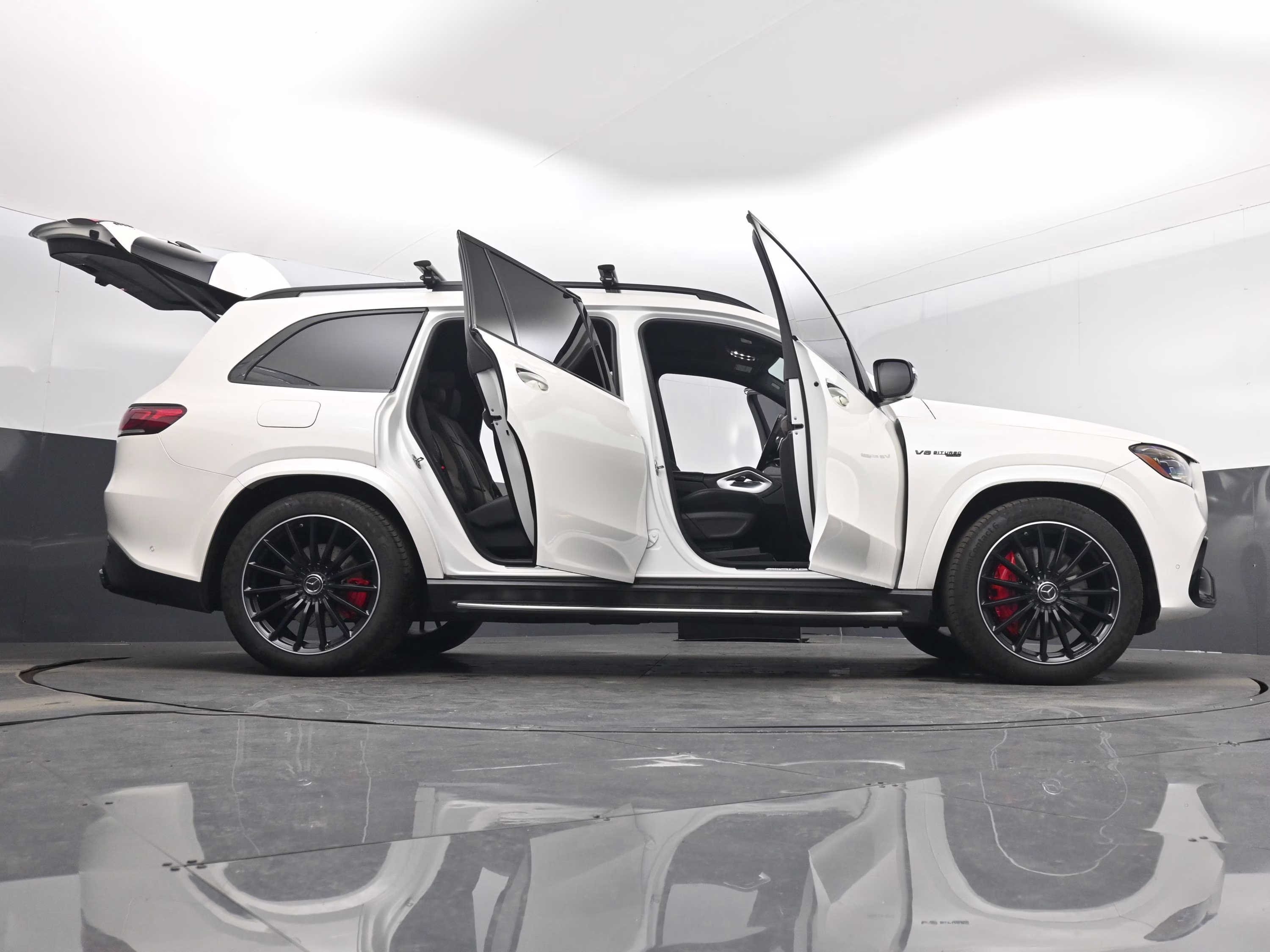 2021 White Mercedes-Benz GLS GLS 63 AMG AWD SUV