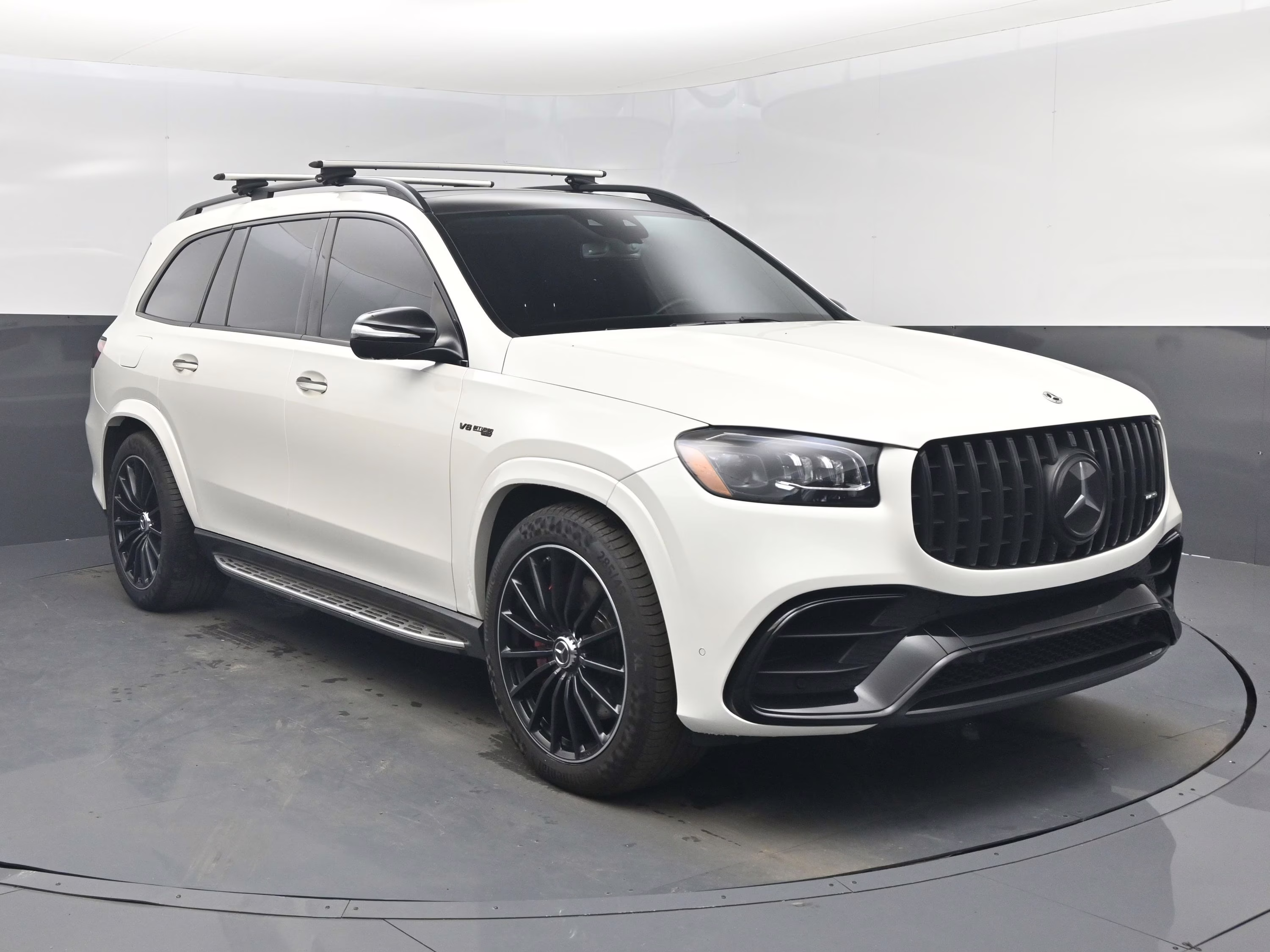 2021 White Mercedes-Benz GLS GLS 63 AMG AWD SUV