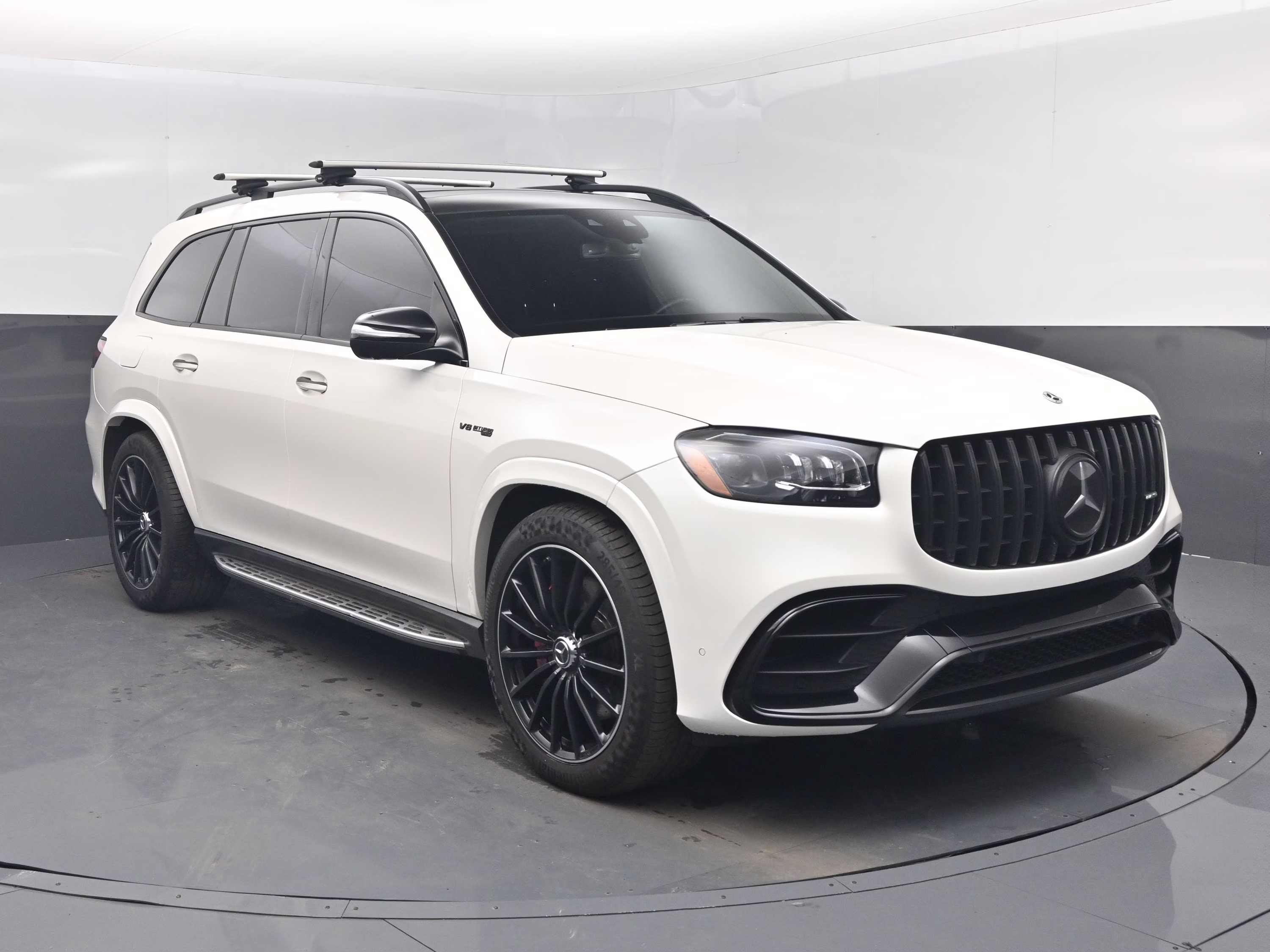 2021 White Mercedes-Benz GLS GLS 63 AMG AWD SUV