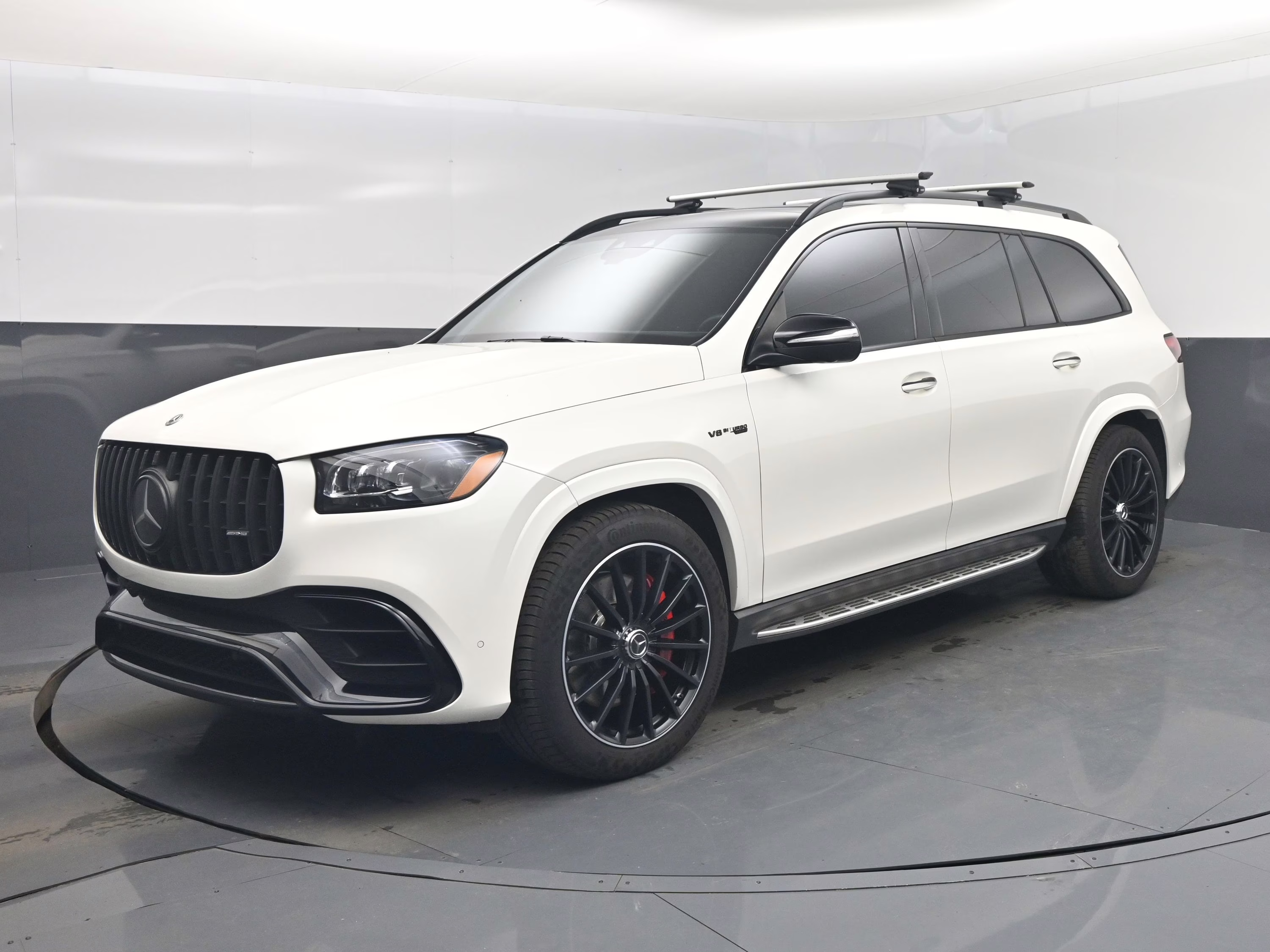 2021 White Mercedes-Benz GLS GLS 63 AMG AWD SUV
