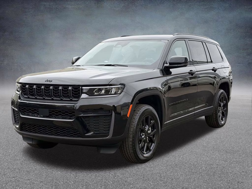 2026 Diamond Black Crystal Pearlcoat Jeep Grand Cherokee L Laredo 4X4 SUV
