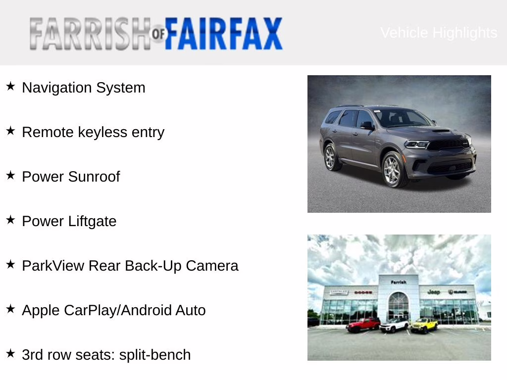 2026 Vapor Gray Dodge Durango GT Plus HEMI V8 AWD SUV