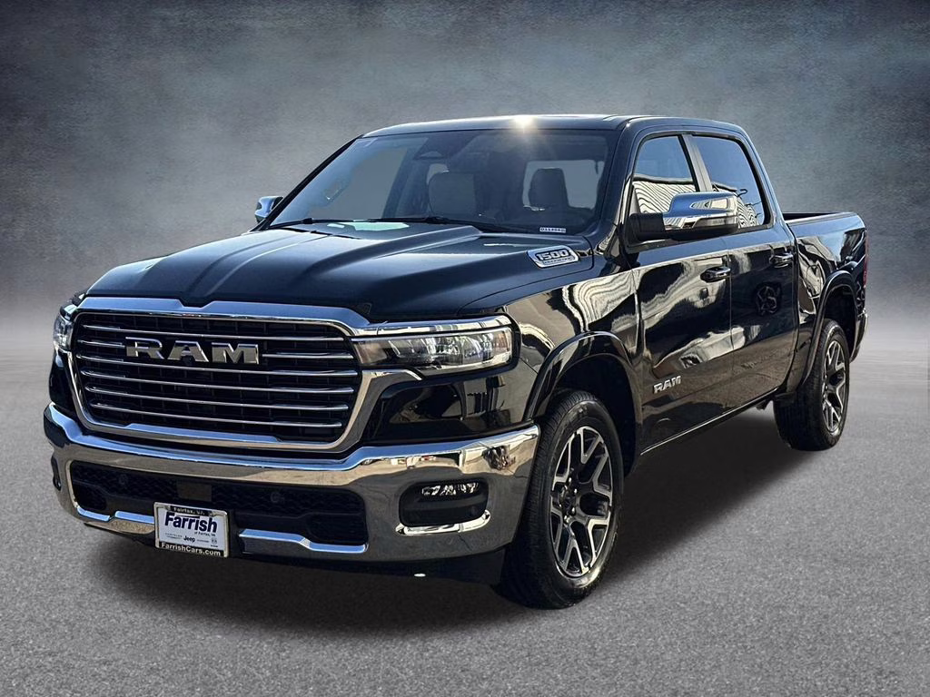 2026 Diamond Black Crystal Pearlcoat Ram 1500 Laramie RWD Truck
