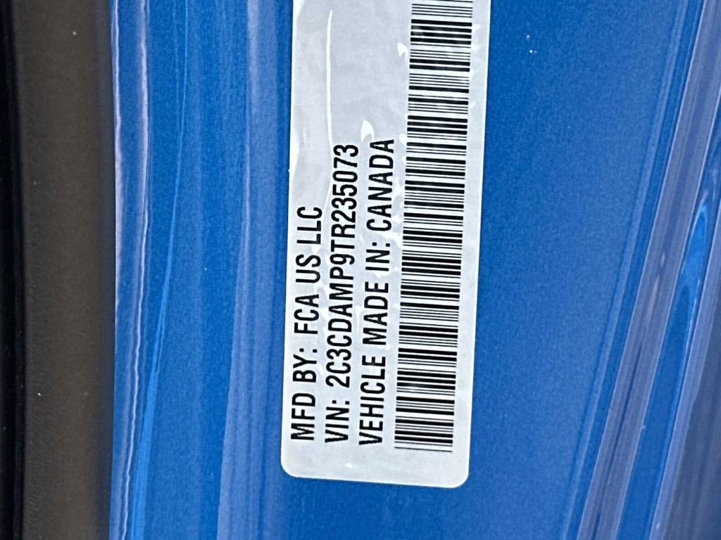 2026 Bludicrous Dodge Charger R/T Scat Pack AWD Coupe