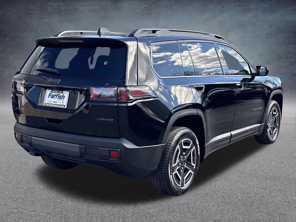 2026 Diamond Black Crystal Pearlcoat Jeep Cherokee Limited 4X4 SUV