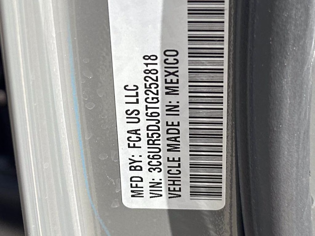 2026 Ceramic Gray Clearcoat Ram 2500 Big Horn 4X4 Truck