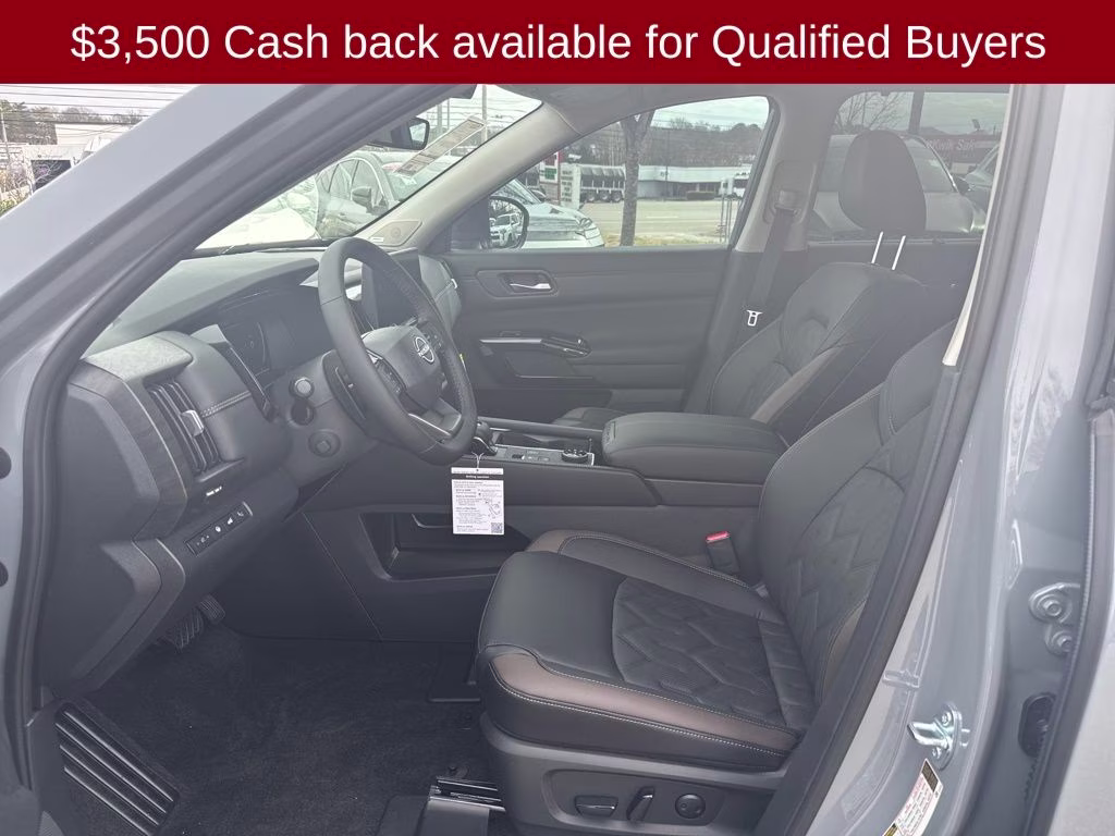2026 Boulder Gray Pearl Nissan Pathfinder Platinum 4X4 SUV